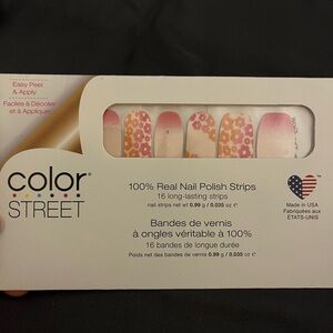 Color Street Floral Pink Nail Strips